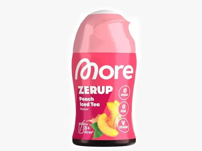 MORE Zerup Peach Iced Tea – zuckerfreier Sirup