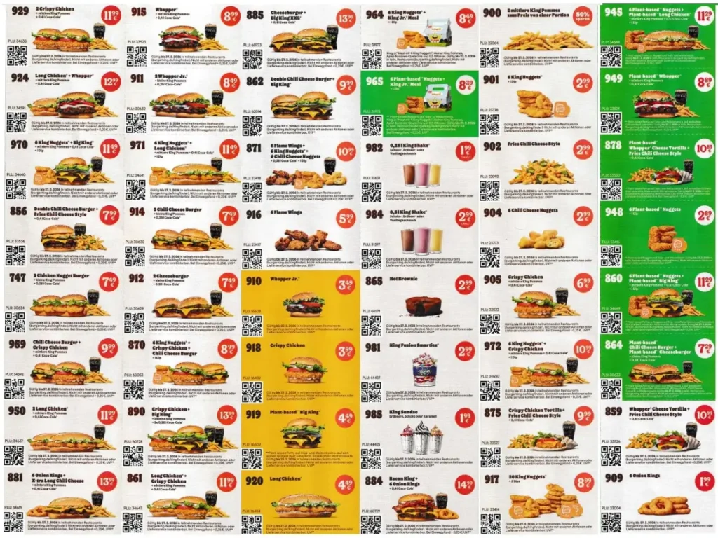 Burger King Coupons 2026 Januar & Februar gültig bis 27.02.2026